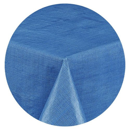 Lintex Cafe Deauville Vinyl Tablecloth Chambray 52"x70" [Kitchen]