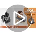 BUYUE Memory Foam Travel Neck Pillow - 360° Support Flight Kit