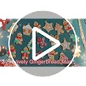 24pcs Gingerbread Christmas Tree Ornaments Holiday Decor for Holiday Parties