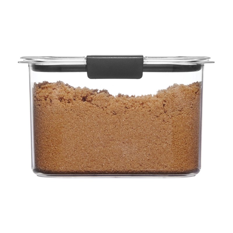 Rubbermaid Brilliance Food Storage Containers Set with Lids (4 Pieces) | Rubbermaid Brown Sugar Container