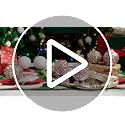 White 24Pcs 3.15 Inch Glitter Christmas Tree Ornaments Holiday Decorations