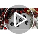 Gerrii 36 Pcs Wooden Christmas Music Ornaments Treble Clef Decoration Brown - Holiday Wall Decor