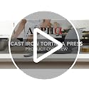 8-Inch Cast Iron Tortilla Press – Heavy Duty Empanada & Flatbread Maker