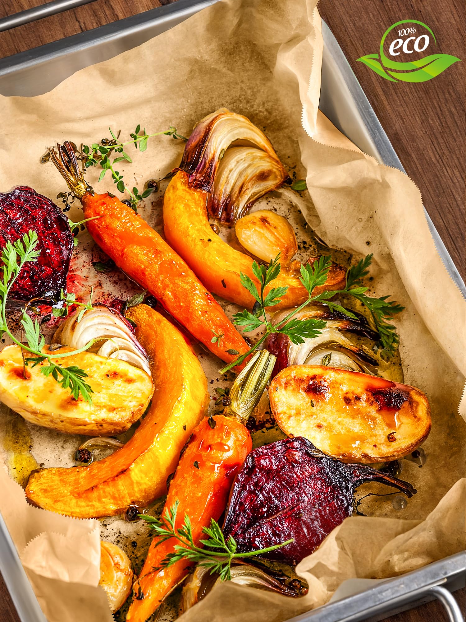 SMARTAKE 200 Pcs Pop-Up Parchment Paper Sheets, 10.7x15 Inch Pre-Cut Parchment Paper for Baking, Non-Stick Greaseproof Baking Paper for Grilling Wrapping Air Frying, Compact Volume, Unbleached