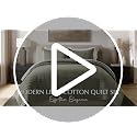 EverGrace 100% Cotton King Quilt Set - 3 Piece Lightweight Bedspread (Birch)