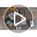2x3 Mini Photo Album, 28-Pocket Portable Wallet Album for Instant Photos