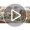 6ft Pre-Lit Fall Garland with Pumpkins & Warm LED Lights for Mantle