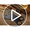 QTLCOHD 20-Pack Flat Stainless Steel Bottle Openers - Black, 7 Inch Bar Tool