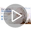 Adjustable Side Sleeper Pillow for Neck & Shoulder Comfort