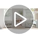 Kids Dress-Up Storage Armoire with Full-Length Mirror and Hooks