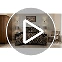 Black Gold Damask Comforter Set Queen Size - 7 Piece Bed in a Bag