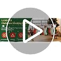 LAND·VOI Christmas Stocking Holder with 12 Hooks, Free Standing Metal Stand, Adjustable Feet, Black