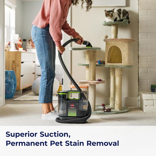 BISSELL® Little Green® Max Pet Portable Carpet Cleaner - Deep Clean Upholstery & Auto with Stain Tool | Compact Design