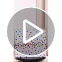 Confetti Treasure Chest Box for Classroom Rewards and Toy Storage