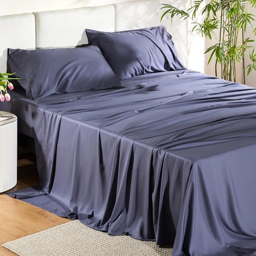Bedsure Cooling Sheets - 100% Cotton Queen Size Bedding for Ultimate Comfort and Breathability