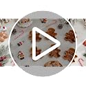 Willinglong 6-Pack Ceramic Gingerbread Man Serving Bowls for Christmas Holiday Dips & Treats