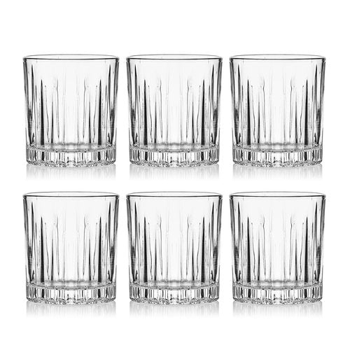 Mikasa Glenwood Double Old Fashioned Whiskey Bar Caddy Set, 7 Piece