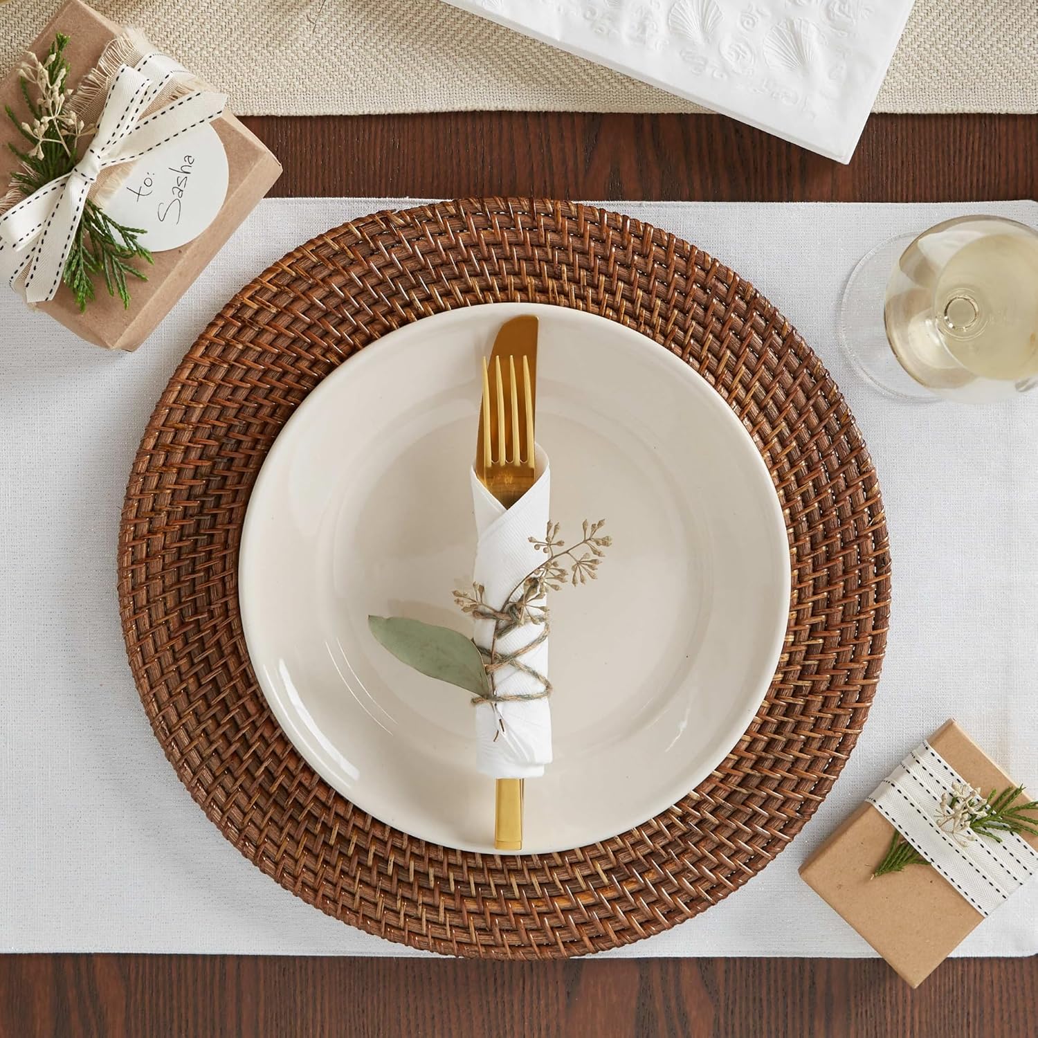 Vanity Fair Disposable Entertain Paper Napkins - 40 Count | Perfect for Events & Gatherings