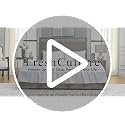 Queen Elastic Wrap-Around Bed Skirt - 15-Inch Drop Dust Ruffle (White)