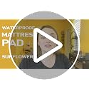 Sunflower Queen Mattress Pad - Soft Quilted Cotton, Extra Deep Pocket