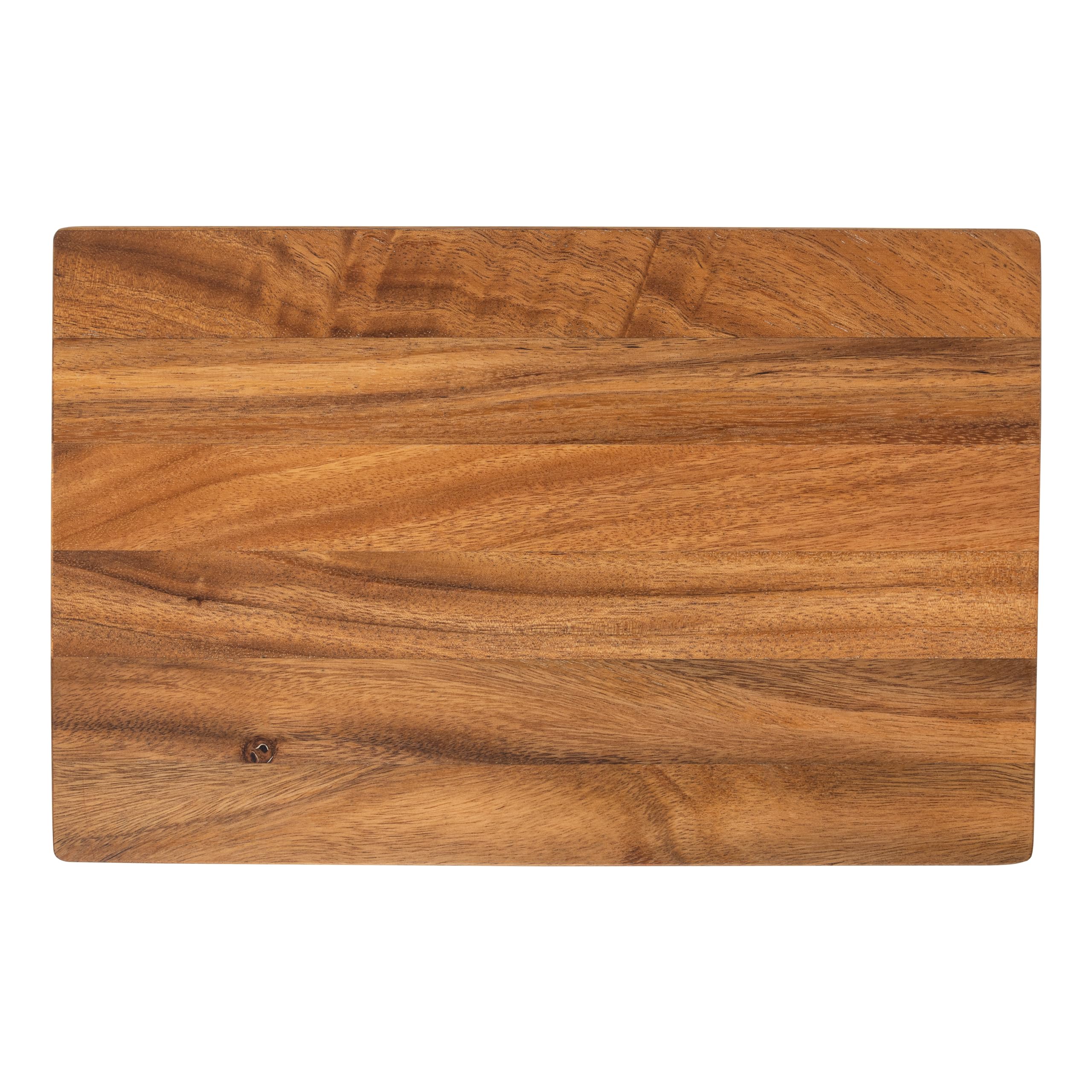 Large Walnut Wood Cutting Board - Heavy Duty, Juice Grooves, Laser Engraved, Serving Board, 17' x 11'