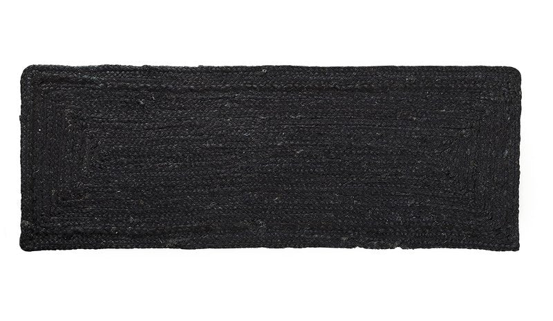 Madhu International Natural Jute Table Runner Rug, Long-Lasting Hand-Woven Rectangular Area Rug, Made from Jute Material for Indoor & Covered Door Entrances, 13 X 48 Inch