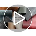 Round Faux Leather Placemats 15-Inch, Waterproof Heat-Resistant Set of 8