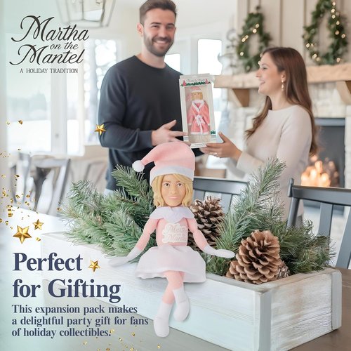 Martha Stewart Plush Robe & Sleep Mask Expansion Pack | Perfect Secret Santa Gift & Collectible