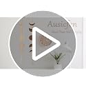 Moon Phase Wall Hanging Garland with Tassels - Boho Wooden Home Decor