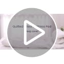 Twin Fitted Mattress Pad Cover - Quilted Soft Pillow Top Protector
