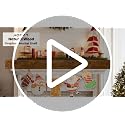 Floating Fireplace Mantel Shelf - Rustic Brown 60x8x3 Inches Wooden Wall Shelf