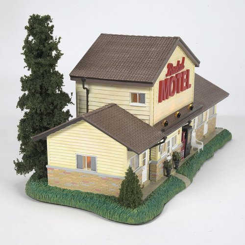 Department 56 Schitt's Creek Village The Rosebud Motel - Lit Building, 6.3 Inch, Multicolor Decor