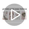 Pink Christmas Kitchen Towels Set of 4 18x26 Inches - Artoid Mode Holiday Dish Cloths