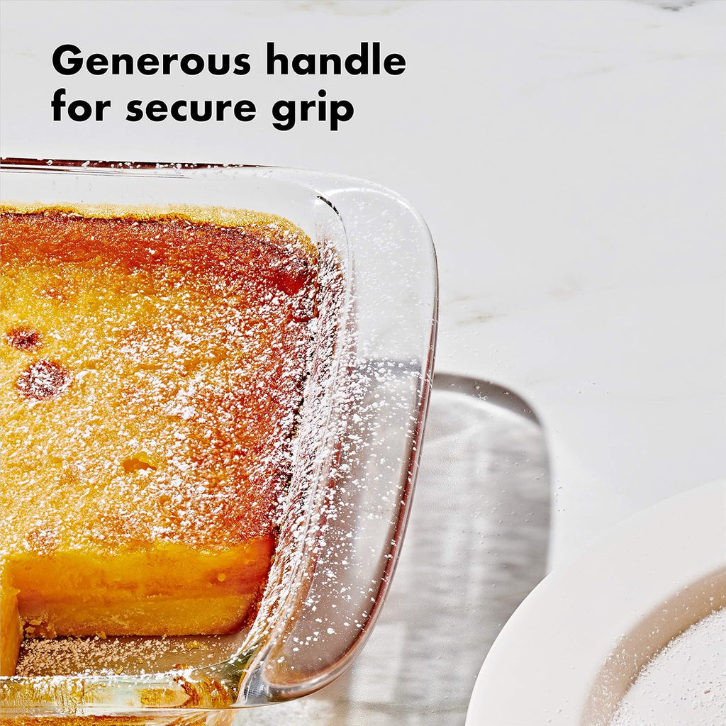 OXO Good Grips 3 Qt Glass Baking Dish - Durable, Oven Safe, Perfect for Casseroles & More