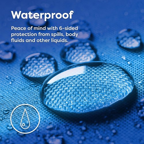 HOSPITOLOGY PRODUCTS Pillow Encasement | Hypoallergenic Bed Bug & Dust Mite Proof - Standard Size, Set of 2
