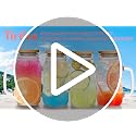 24oz Mason Jar Mugs with Lids and Straws - 4 Pack Glass Drinking Cups