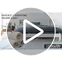 Non-Slip Rug Pad and Mattress Slide Stopper - 5 x 6.5 Ft Trimmable Grip