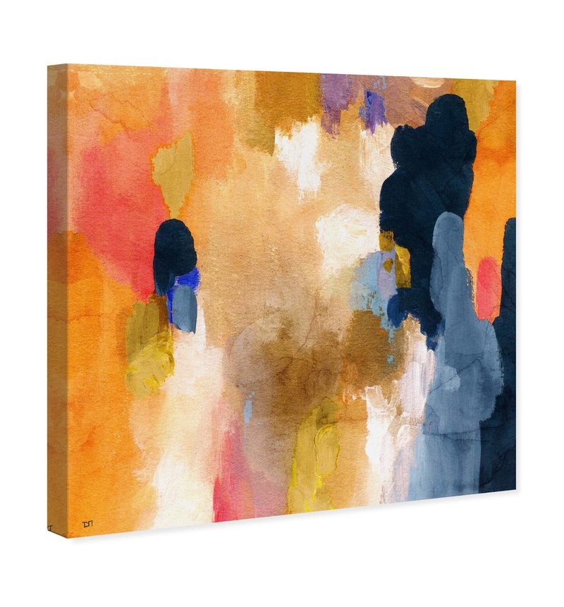 The Oliver Gal Artist Co. Abstract Wall Art Canvas Prints 'Happy Thoughts Autumn'