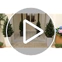 3ft Artificial Cedar Tree, Realistic Faux Potted Plant for Indoor & Outdoor