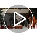 Mini Rustic Star Christmas Tree Topper - 6 Inch Woven Farmhouse Decor