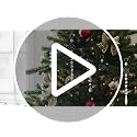 Silver Ornament Hooks with Crystal Accent - 36 Pack Stainless Steel Tree Hangers