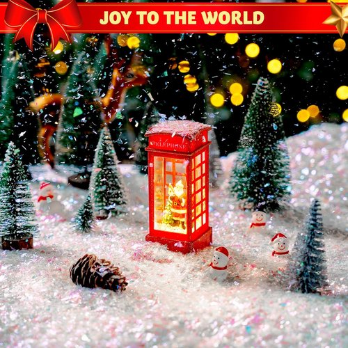 JOYIN 12 Oz Artificial Snowflakes - Perfect for Christmas Tree Decoration & Holiday Crafts