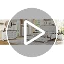 2-Piece Rustic Farmhouse Queen Bed Frame and 5-Drawer Dresser Set