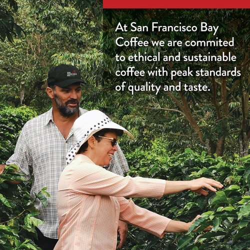San Francisco Bay Compostable Coffee Pods - Extra Dark Italian (80 Ct) K Cup Compatible including Keurig 2.0, Dark Roast