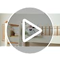 Bedside Caddy Storage Organizer with Hanging Straps for Dorm and Bunk Beds