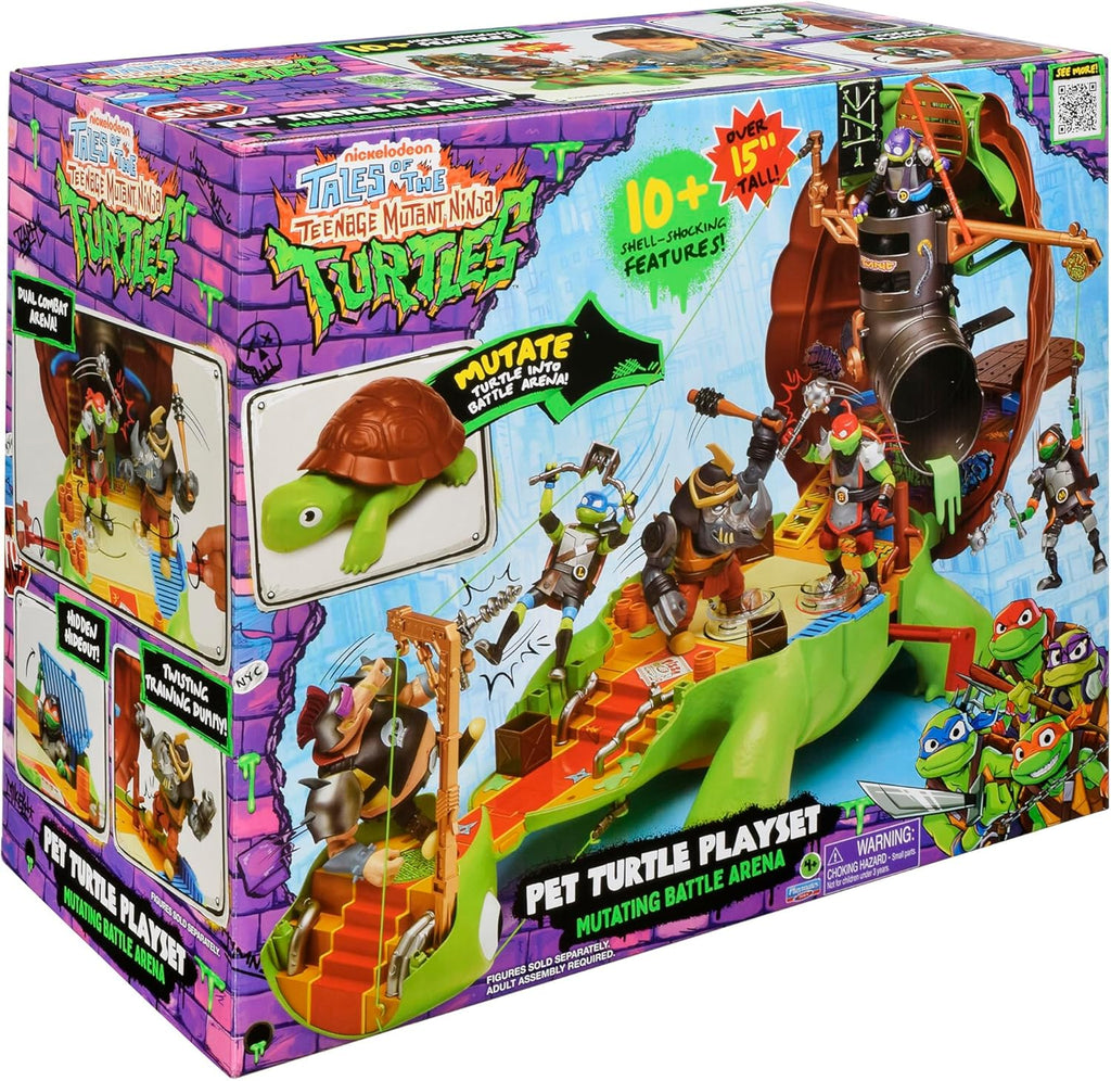 Playmates Toys Teenage Mutant Ninja Turtles Playset - Interactive Tales of The Pet Turtle
