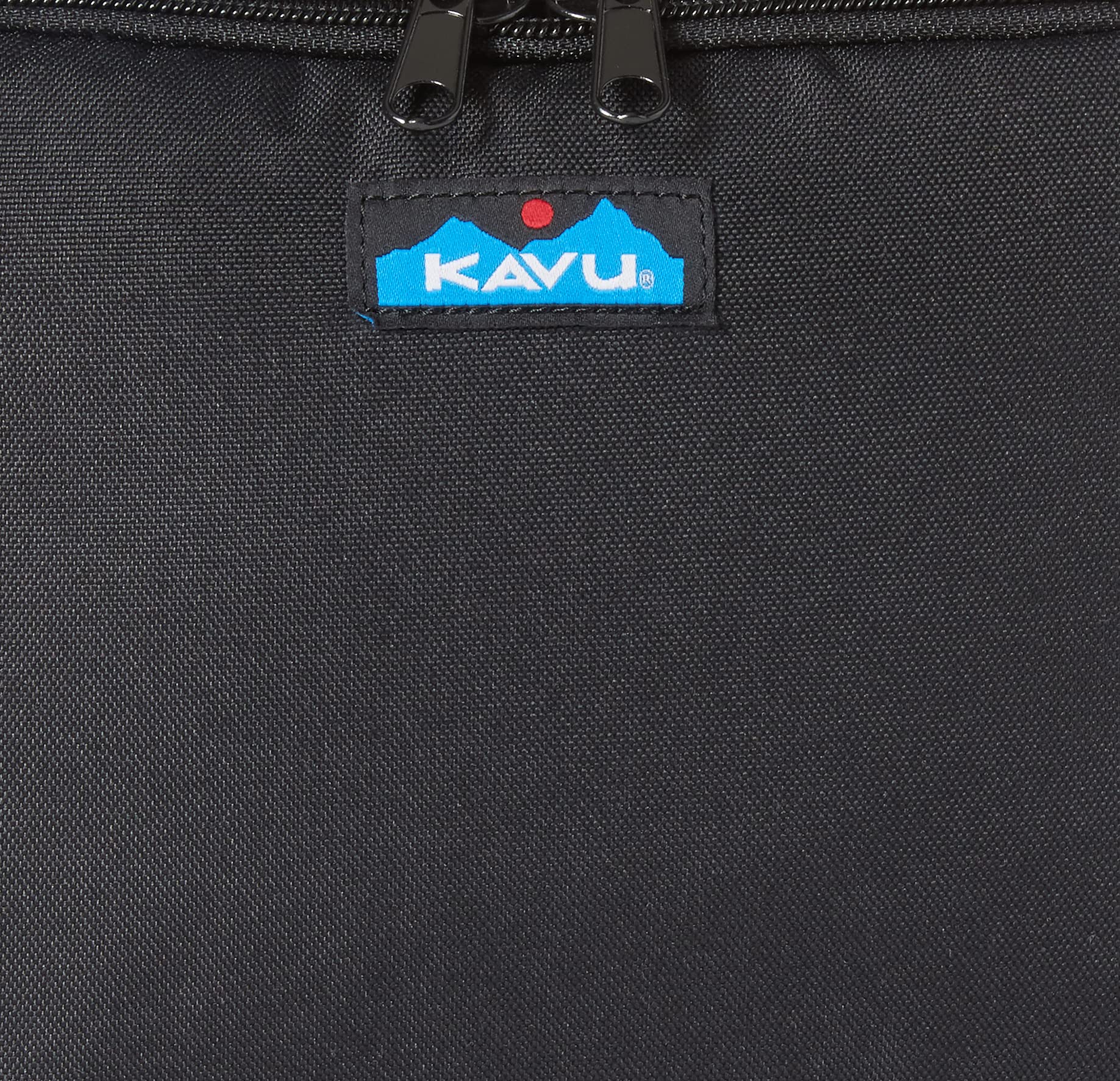 KAVU Lunch Box Insulated Padded Leak Proof Crossbody Meal Pack, Jet Black