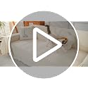 Beige Chenille Couch Cover - Pet-Friendly Sofa Throw (71" x 118")