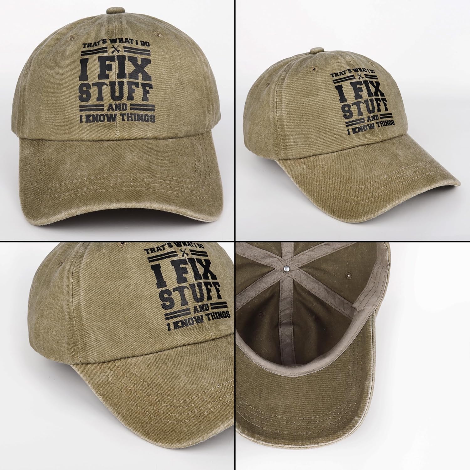 Skiennix Cotton Baseball Cap - Adjustable Fit | Perfect Gift for Men's Birthdays
