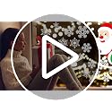 ROROP 321pcs Christmas Window Decals - 9 Sheets Snowflakes Design for Glass Windows (Snow)